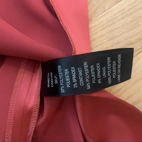 𝅺max & Cleo burnt orange cocktail dress size 2 - Picture 10 of 12